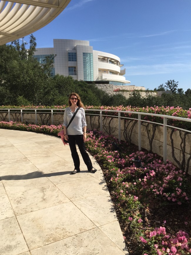 Stacey at The Getty Museum