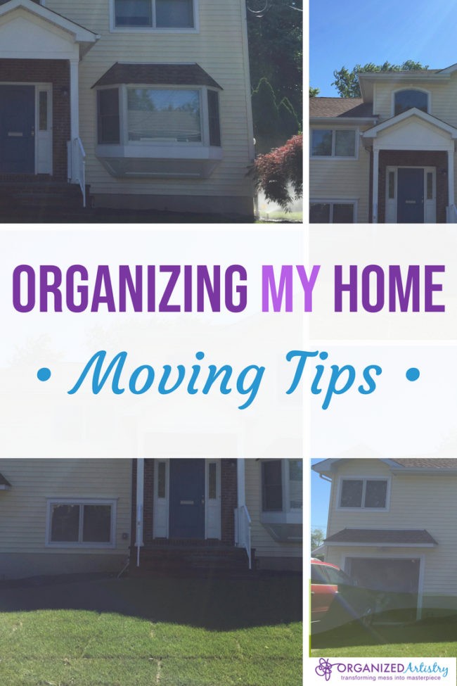 Don't start packing without reading this first! Organizing MY Home: Moving Tips | organizedartistry.com #moving #movingtips #packing #movingtipspacking
