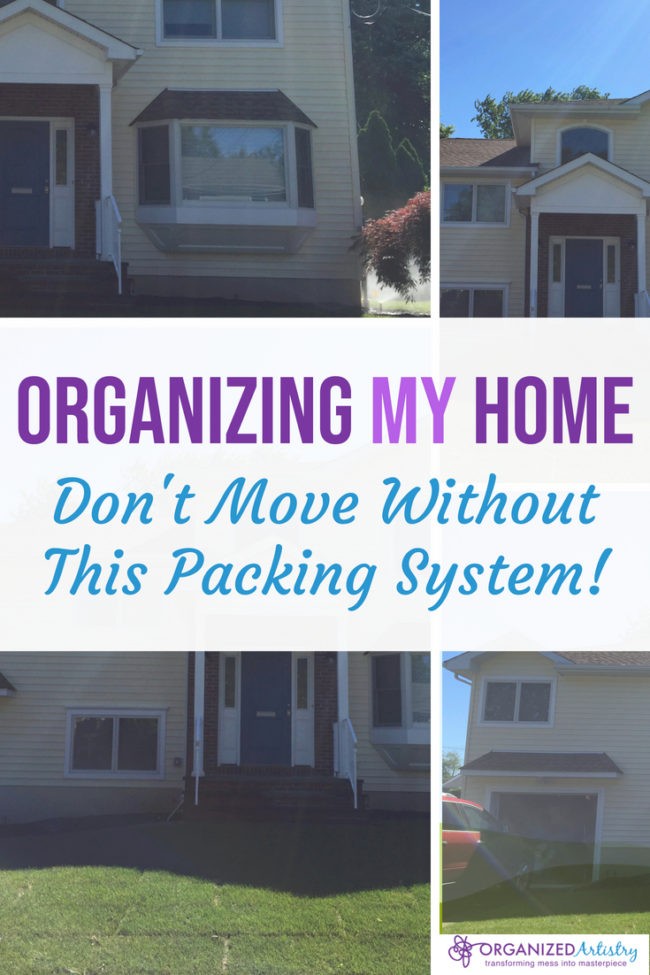 Pin now and read later! Organizing MY Home: Don't Move Without This Packing System! | organizedartistry.com #moving #boxes #packinglist