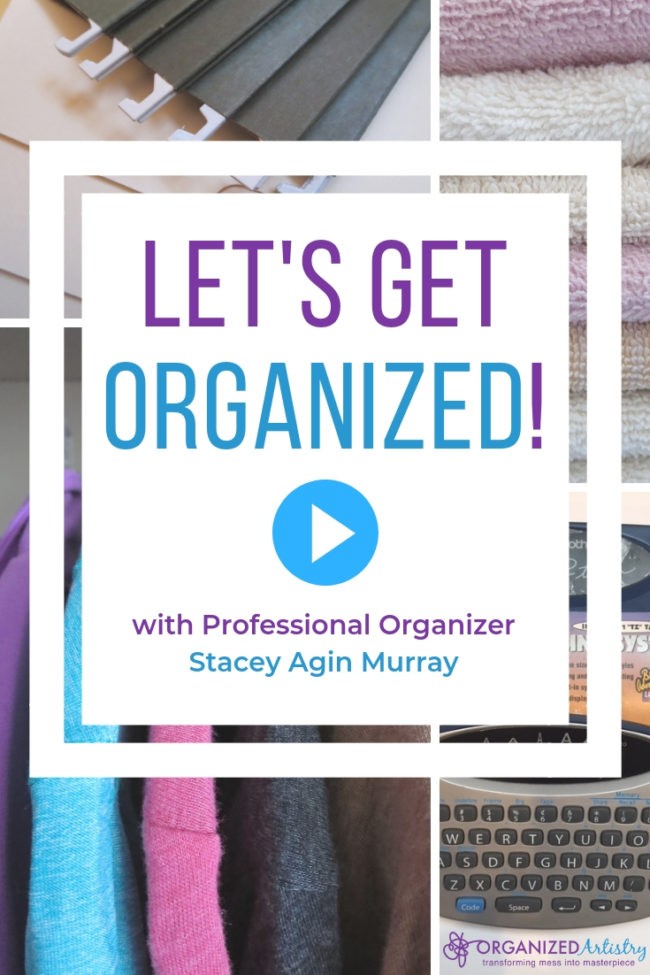Looking for organizing tips for your home and life? Pin now and click to visit Organized Artistry's YouTube channel. Let's get organized! organizedartistry.com #getorganized #organizingtips #youtubevideos