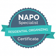 NAPO Specialist Residential Organizing