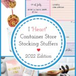 I 'Heart' Container Store Stocking Stuffers: 2022 Edition | organizedartistry.com #containerstore #stockingstuffers #holidaygifts